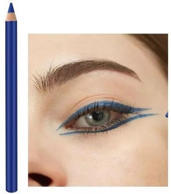 Libline Professional Smooth Waterproof Long Lasting pencil kajal & eye liner(Blue, 2 g)