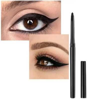 Bijlan Cosmetic Kohl Black Kajal Pencil - Waterproof Smudgeproof(BLACK, 2 g)