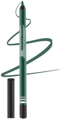 DARYUE Smudge Resistant, Fade Proof, Green Kajal(Green, 1.5 ml)