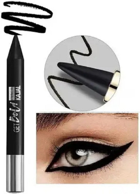 Yuency crayon pencil bold kajal with sharpner(Black, 3.2 g)