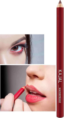 ADJD RedSmooth Matte Eyeliner for Men & Women(RED, 2 g)