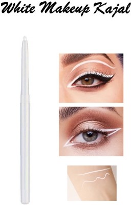 BLUEMERMAID Waterproof Smooth Eyliner Pencil Makeup(White, 1.5 g)