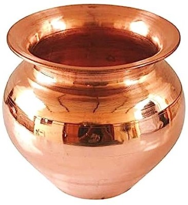 SEVENGRAINS Handmade Copper surya naman lota Copper Kalash| Kalash Diwali Pooja ,hawan Lota Copper Kalash(Brown)