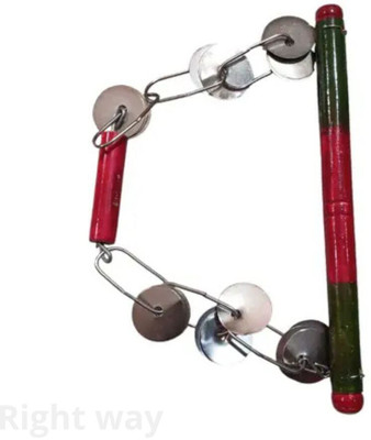 Right Way Traditional Wooden Lezim Dance Instrument Kartal Instrument