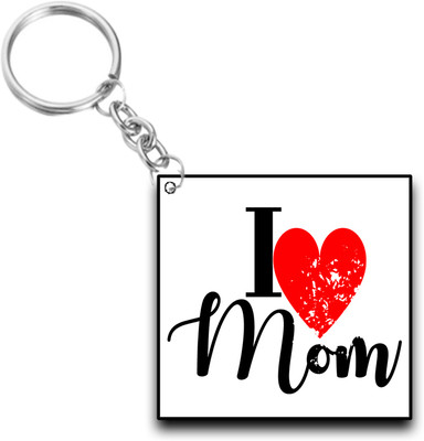 Rhymax I Love Mom Key Chain