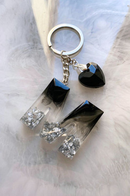 SnipNclip Crafts M Letter Keychain Key Chain