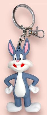 YuNiesto Appealing & Lightweight 3D Rubber Keyring Key Chain