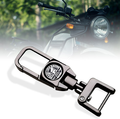 BRXR RE Made Like Gun Anti-Rust Metal Leather Key Chain | Key Ring With Locking Hook Key Chain