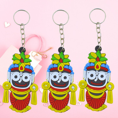 Jagannath World Jaga-yelloe-Keyring-Set-3-0R Key Chain