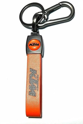gtrp Premium Leather Keychain and Keyring Compatible with KTM 04 Key Chain