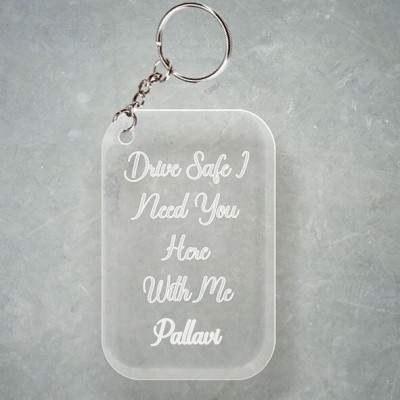 SY Gifts D2 Drive Safe Keychain With Pallavi Name Key Chain