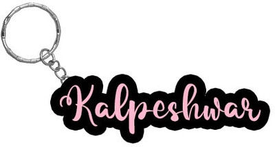 SY Gifts BPK Kalpeshwar Name Keychain Key Chain