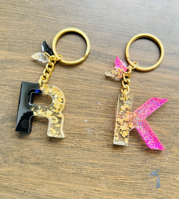 YARA CREATION R&K Blackgold&Pinkgold Key Chain