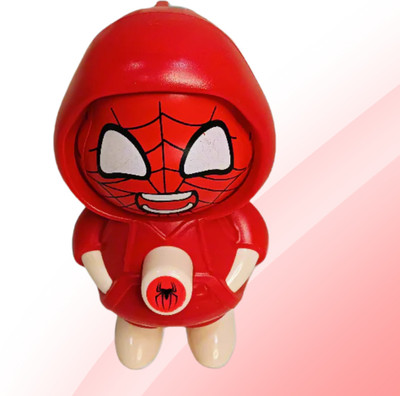 BITWEAVE Spider-Man Face-Changing Keychain Action Figure, Perfect for Spidey Lovers Key Chain