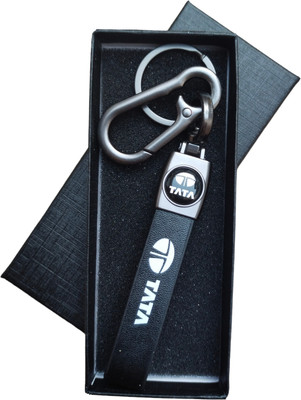 JNV Leather Keychain Compatible With Tata Car- Make Your Car Unique with This Key Chain