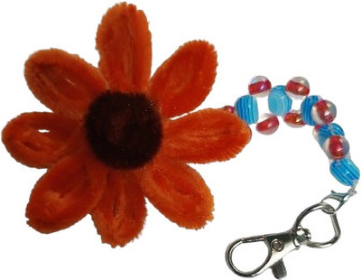 Orchard Velvet Vibes Keychain Floral Fusion Charm Petal Pal Keyholder Key Chain
