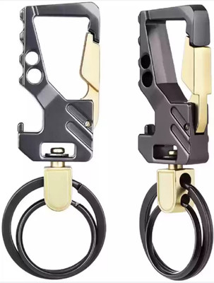 JAINSON MARTIN Combo Of Double Hook Keyring For Bike Key Chain