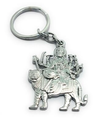 High Choice Goddess Sherawali Mata Durga Devi Metal Key Chain