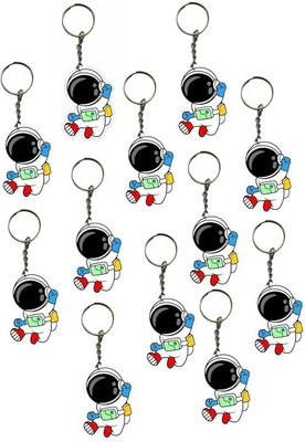 Tera13 Space Wooden Key chain, Key Chain for Kids, Key Ring for Pouch for Kids Key Chain