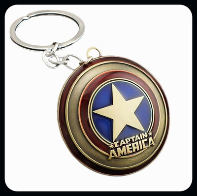 gtrp Keychain-The-Avengers-Marvel-Character-Captain-America Key Chain