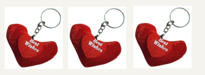 Shreeji Makeover 3 pcs Heart_003 Key Chain