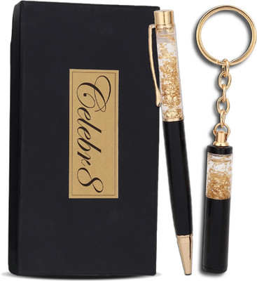 Celebr8 Corporate Gift Set with Pen & Keychain Key Chain