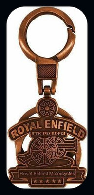 gtrp STYLIDH ROYAL ENFIELD KEY CHAIN - MOTORCYCLE KEY CHAIN COPPER RUSTY LOOK-A Key Chain