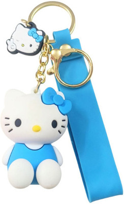 PEARLISH Kitty 3D Keychain for girls Key Chain