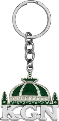 Shiv Jagdamba ALLAH Quran KGN Green Metal Decorative Islamic Gift Religious Key Ring Key Chain