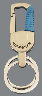 Qiang Ren AB-80 KeyChain with Clip Hook and 2 Extra Detachable Rings Key Chain