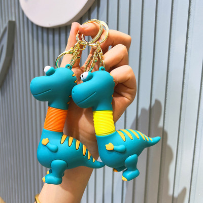AshandRoh Pack Of 2 Silicone,Unbrekable Comes With Strap & Bag Hook 3D Keyring Bag Charm Key Chain