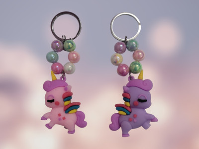 trisha enterprises Unicorn Keychain Key Chain