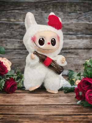 Pop Mart Orginal La_bubu Cocal Cola Doll Action Figure Design The Monsters(Multicolor)