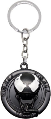 BIPS ENTERPRISES Stylish Marvel Venom Rotating Spinning Keychain Key Ring Metal Keychain For Bike Key Chain