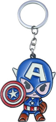 PEARLISH Captain America Keychain Key Chain