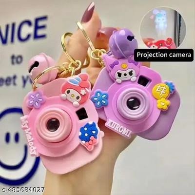 Vital Creations projector Camera Keychain Electronic Projection Toys Melody Key Chain