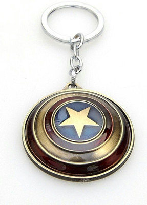 gtrp keychain-Marvel Super Hero The Avengers Captain America Shield Key Chain