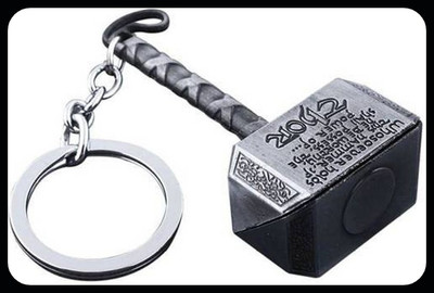 gtrp Trendy-Thor Hammer Avenger Metal Key Chain