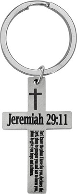 M Men Style Far I Know The Plans (Jaremiah 29.11) Keychain LSK220161 Key Chain