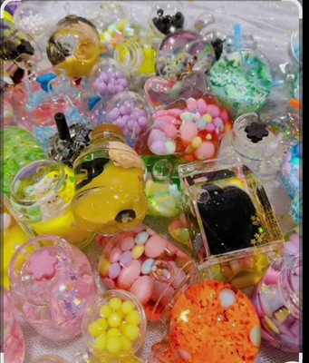 Jainzon Combo of cute water keyring get any random design pack of 2 Key Chain