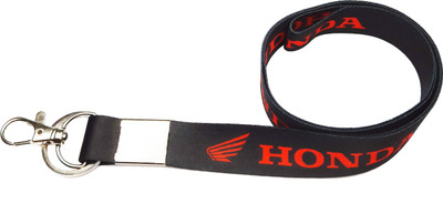 OHZEN Honda Activa Fabric Locking Hook ID tag Key Chain