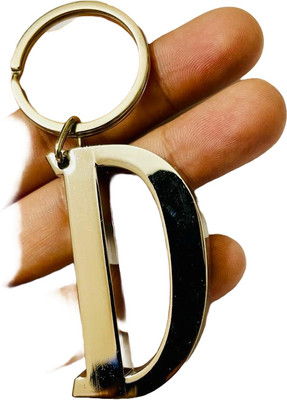 GKM Trendy Alphabet D high quality heavy latest design keychain for cars/bikes Key Chain