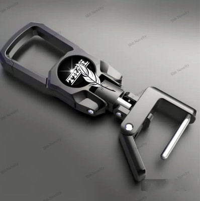 Sbb Novelty Black Color Zinc Alloy Fob Heavy Duty Keychain For thar Model car Key Chain