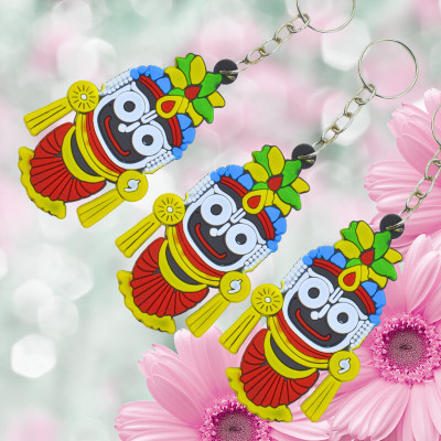 Jagannath World Jaga-yelloe-Keyring-Set-3-0Q Key Chain