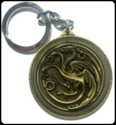 gtrp Trendy-SM595 new Game of Thrones Targaryen Dynasty Key Chain Key Chain