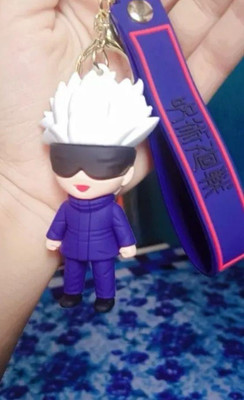 SRG Cute PVC Kakashi Keychain with Strap Key Chain