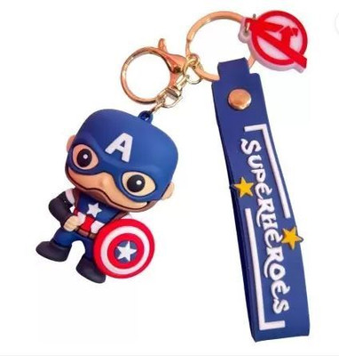ONRR Collections Marvel Captain America Keychain with band 3D keychain Key Chain