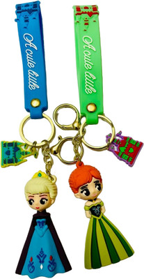 GKM Princess Elsaa from Frozen combo set 3D keychain Key Chain
