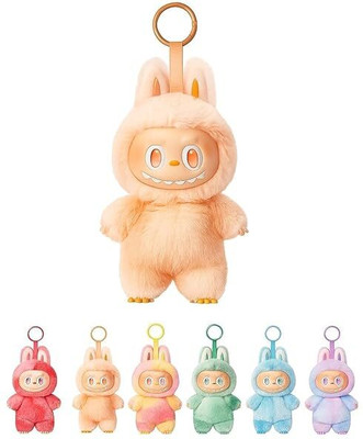 NIXSTAR Labubu monster fiction character plush- cute animal doll toy Key Chain Key Chain