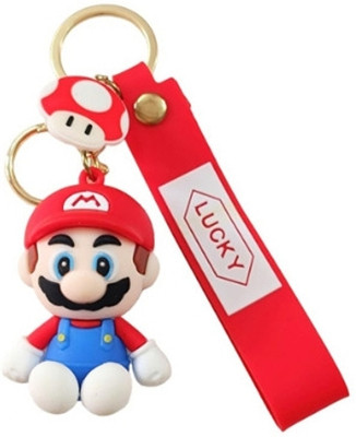 PEARLISH High Quality 3D Mario Keychain Key Chain